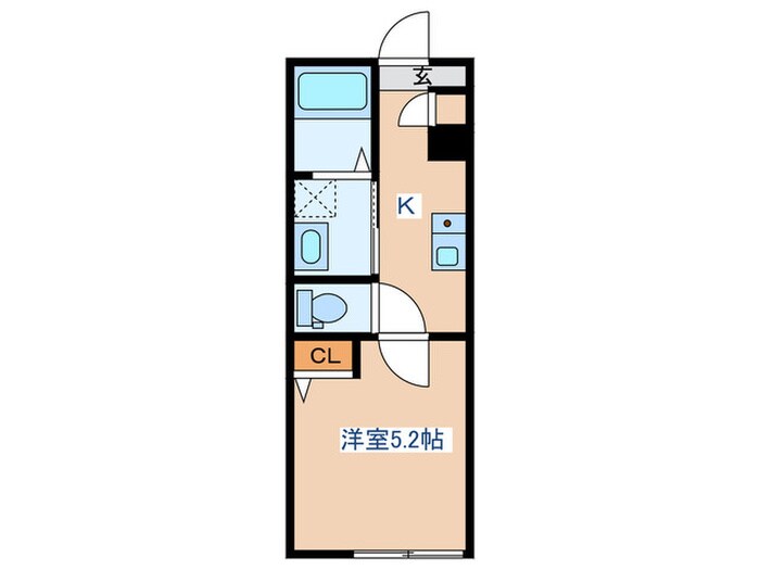 ラフィネ阿佐ヶ谷Aの物件間取画像