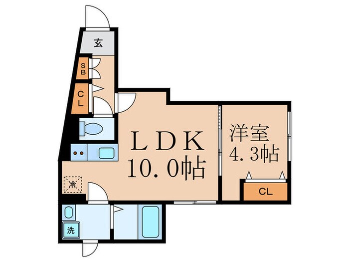 GRAN PASEO三軒茶屋の物件間取画像