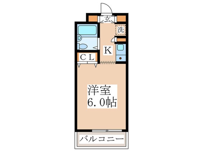 ベルシオンの物件間取画像