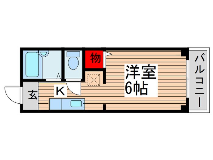 サイジョウビルの物件間取画像