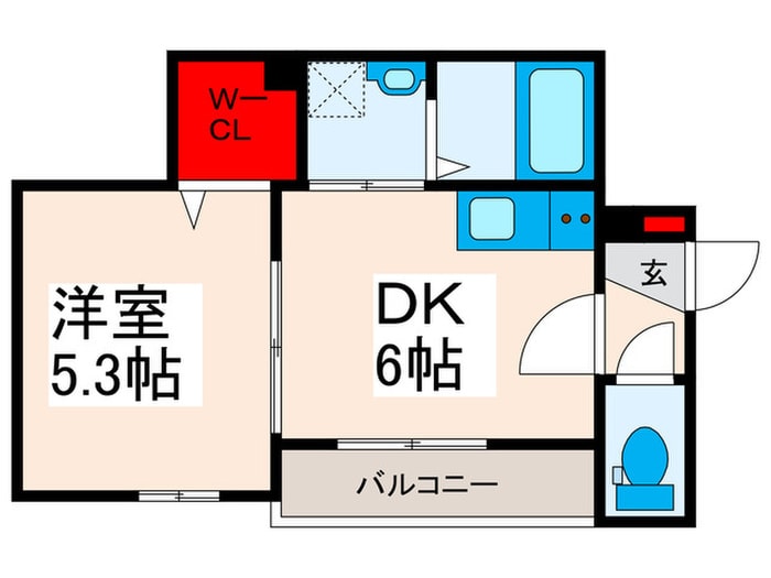 アヴァンス東日暮里の物件間取画像