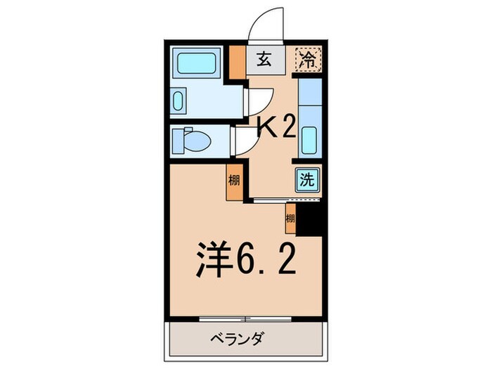 北本ビルの物件間取画像