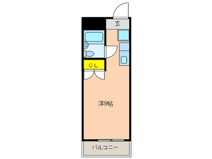 横浜三吉町第４レッツビルの物件間取画像