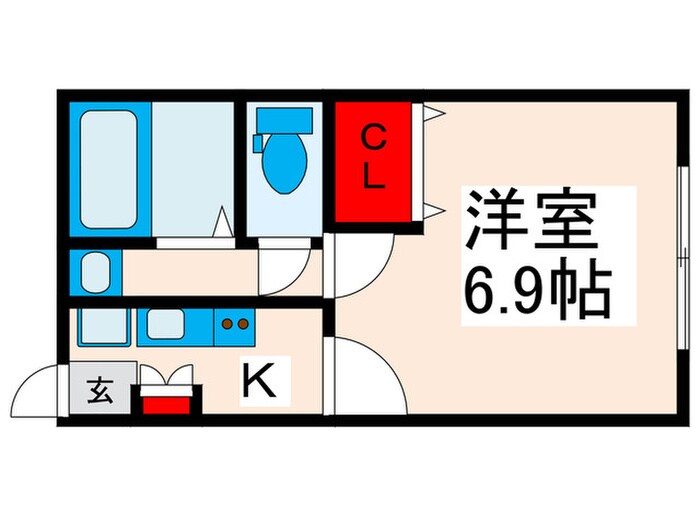 KAresidence西日暮里の物件間取画像