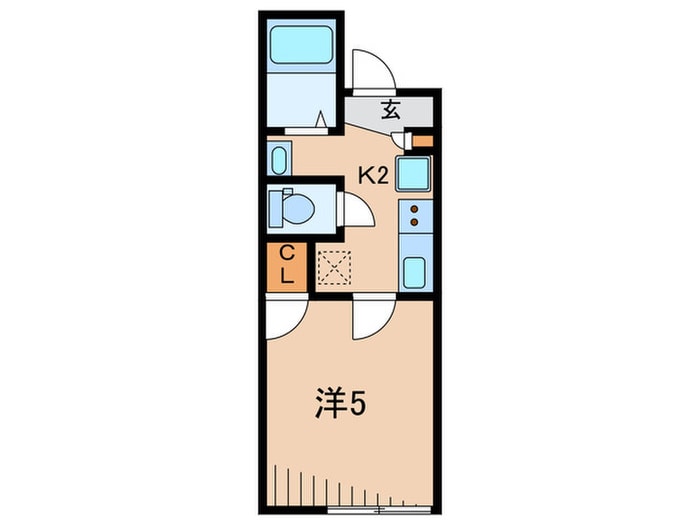 ベネボレンス立川の物件間取画像