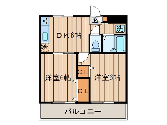 物件間取画像