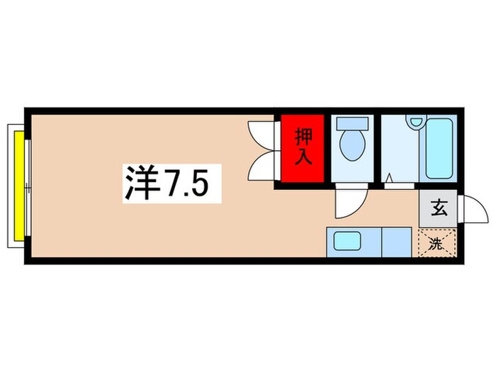 エステ－トピア吉川の物件間取画像