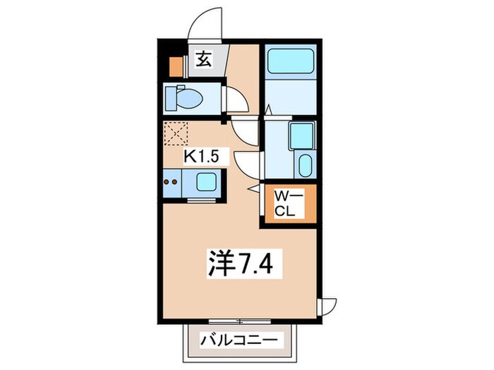 ヒルズ藤が丘の物件間取画像