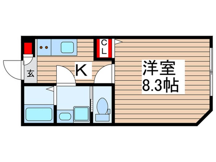 ＴＯＩＶＥ馬橋の物件間取画像