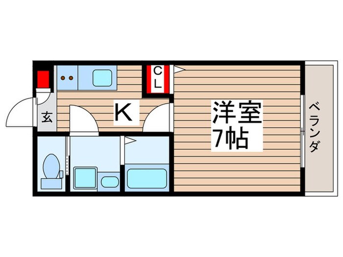 ＴＯＩＶＥ馬橋の物件間取画像