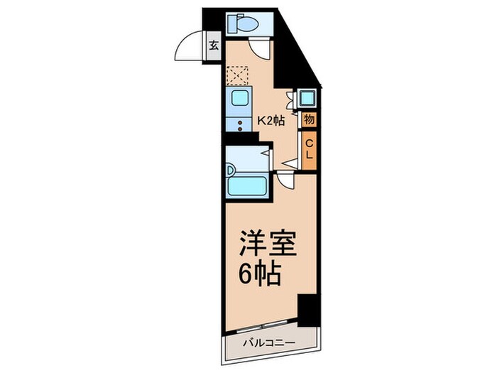 ドルチェ文京千駄木の物件間取画像