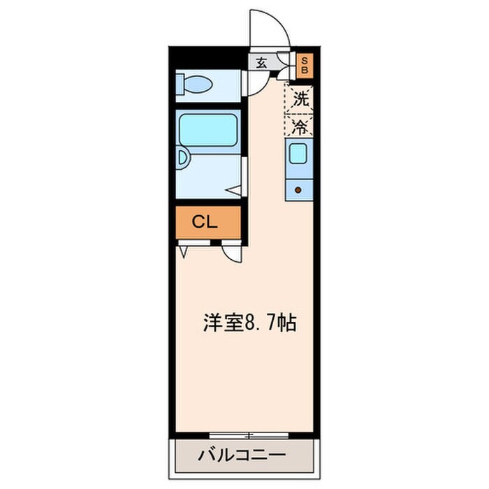 第６宮田ビルの物件間取画像