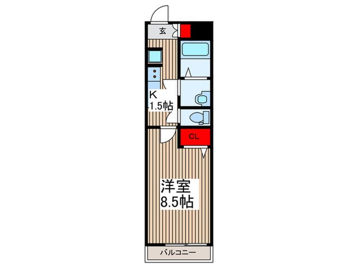 リブリ・コウゲン所沢の物件間取画像