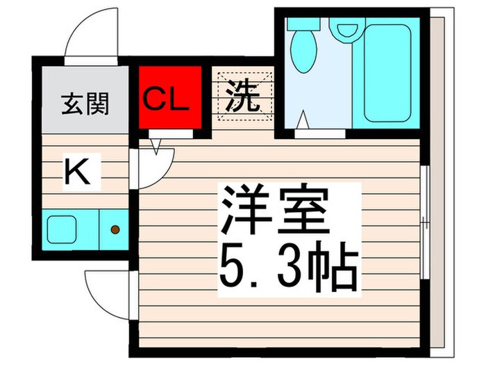 シャンテ西新井本町の物件間取画像