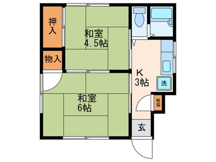 山川邸の物件間取画像