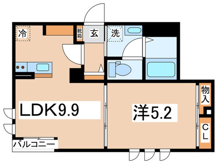 ラ・プルミエールの物件間取画像