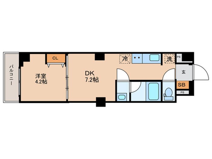 コンフォリア志村坂上の物件間取画像