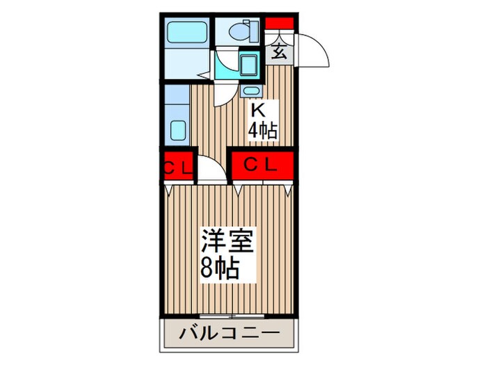 メゾントレゾアの物件間取画像