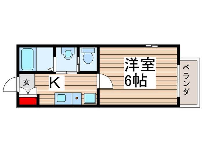 ユーフラット我孫子の物件間取画像