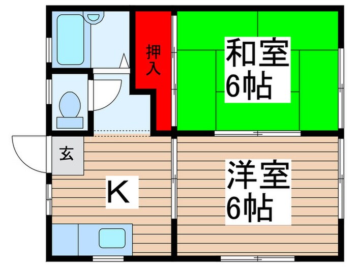物件間取画像