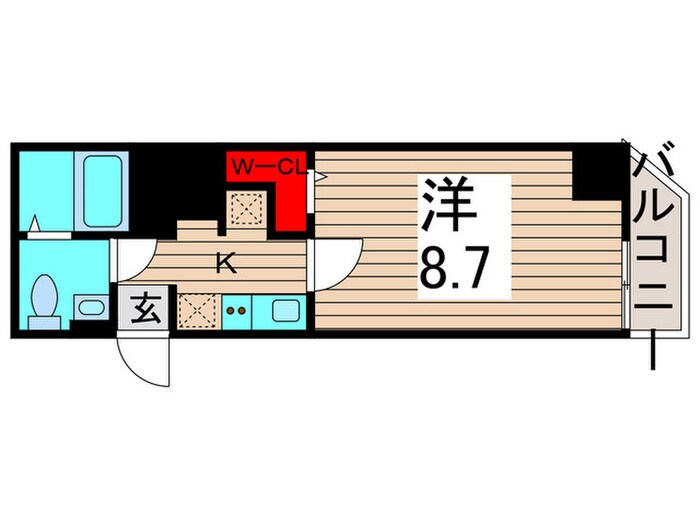 アルファコート綾瀬2の物件間取画像