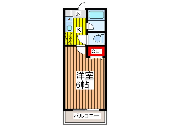 モンホワイエⅠの物件間取画像