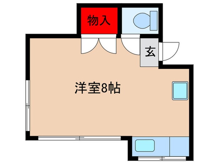 吉田荘の物件間取画像