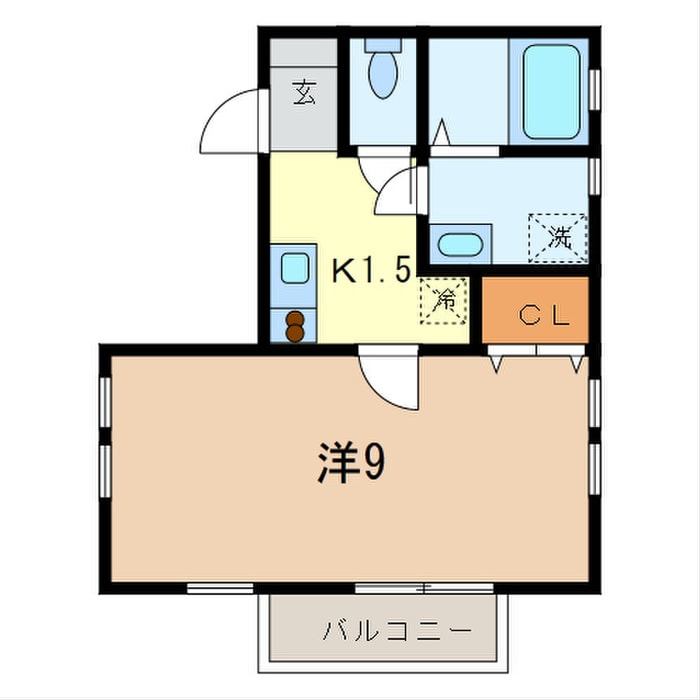 オリエンタル コスモの物件間取画像