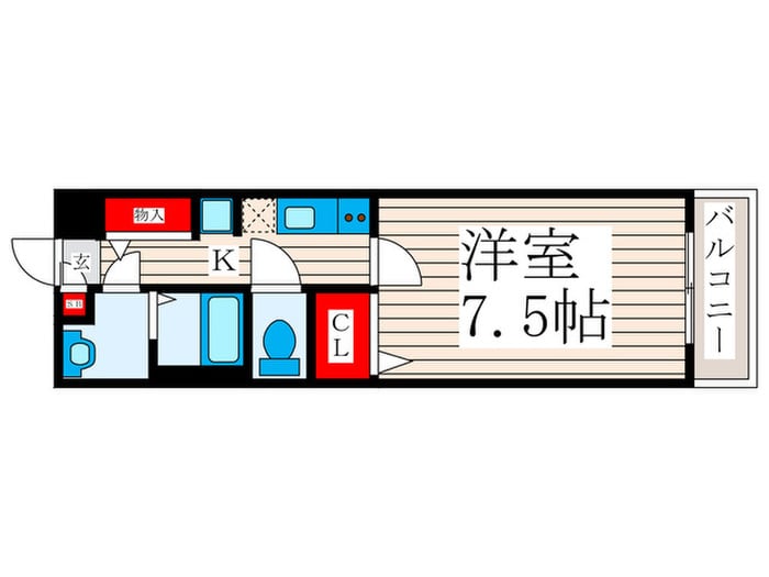 サンレジデンス東小松川の物件間取画像