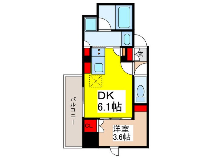 ルフォンプログレ上野御徒町の物件間取画像