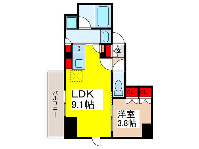 ルフォンプログレ上野御徒町の物件間取画像