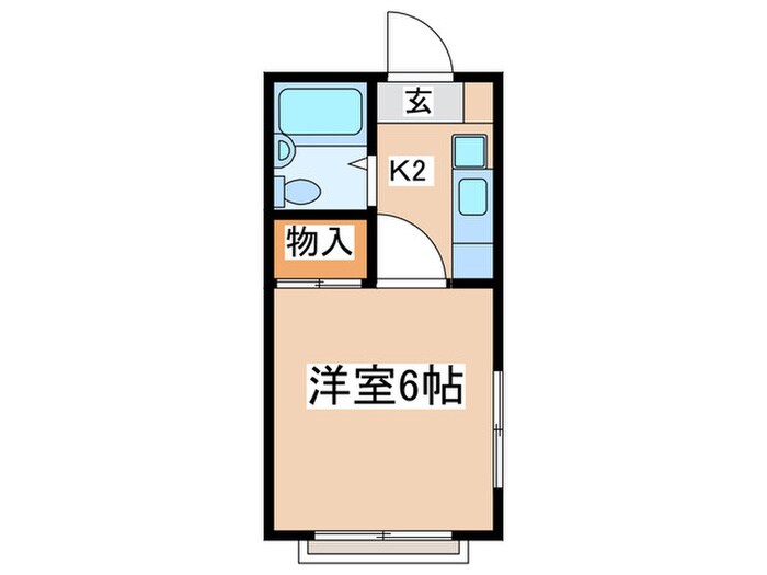 グリ－ンヒル西村の物件間取画像