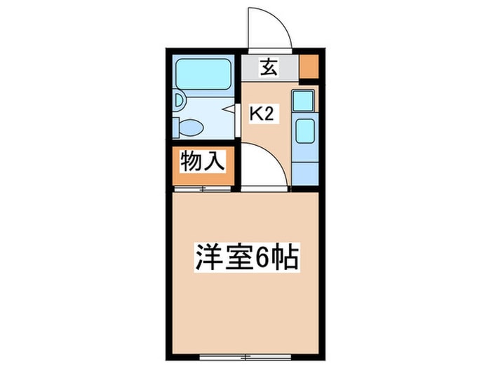 グリ－ンヒル西村の物件間取画像