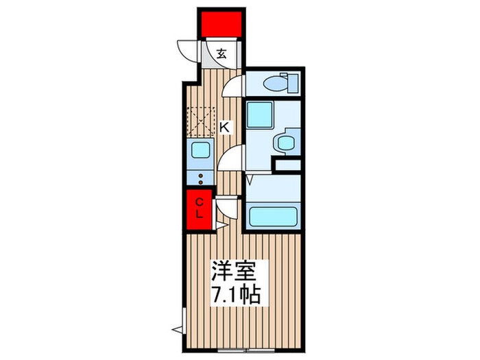 仮)Meldia　Residential西川口の物件間取画像