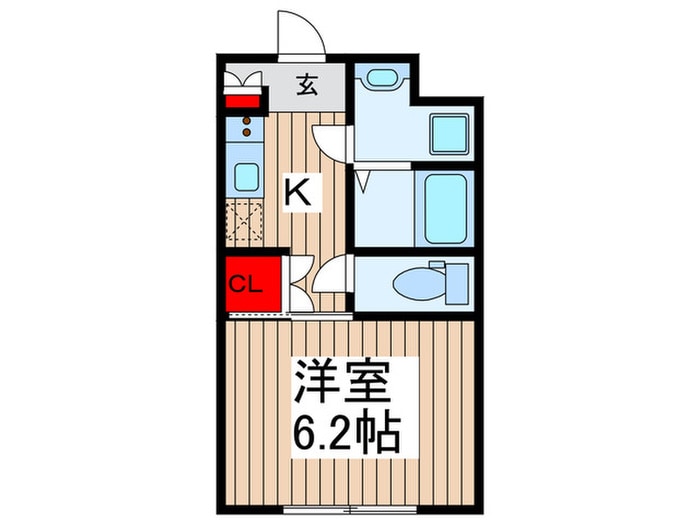 Meldia　Residential西川口の物件間取画像