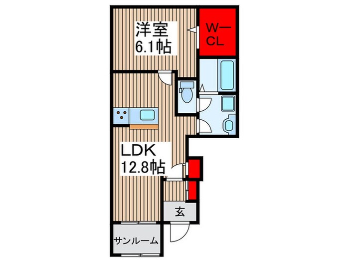 仮)ジュネス　Aの物件間取画像