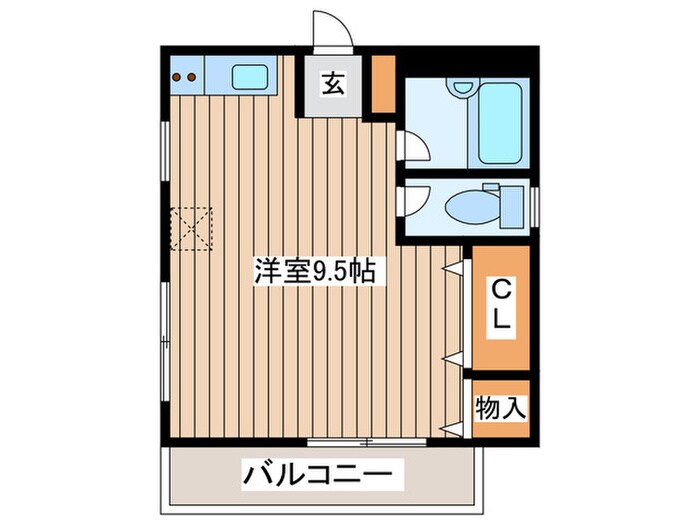 シーホースの物件間取画像