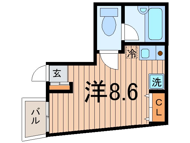 マンション里の物件間取画像