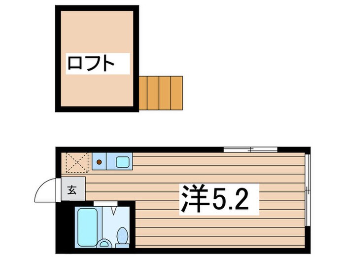 ベルポアン南林間の物件間取画像