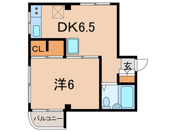 ロイヤル大井の物件間取画像