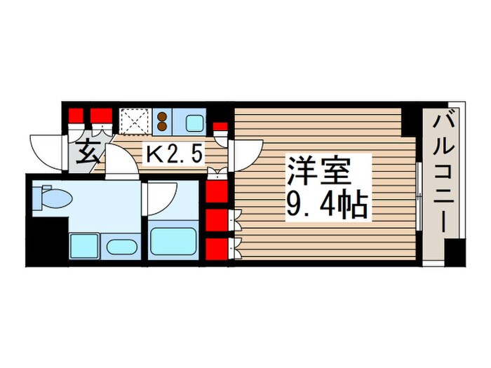 パ－クアクシス御茶ノ水ステ－ジの物件間取画像