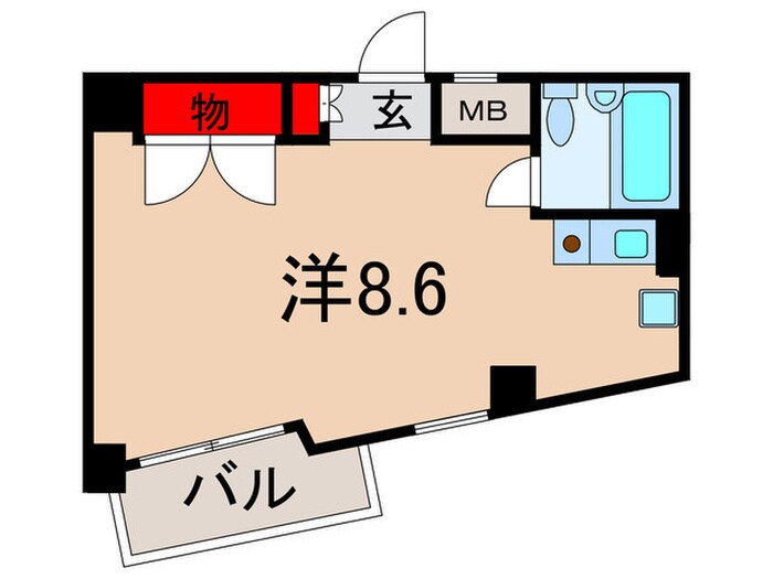 さくらビルの物件間取画像