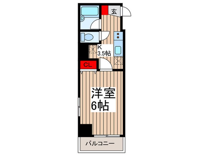 エクルーズの物件間取画像