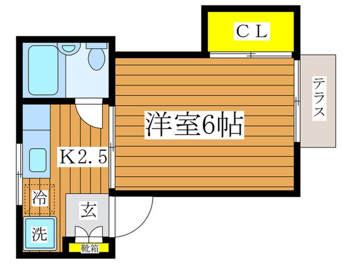 ハイムプレジオⅠの物件間取画像