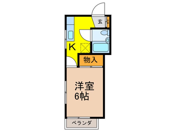 ハイムプレジオⅠの物件間取画像