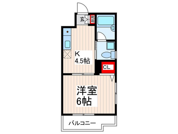 第２岡田ビルの物件間取画像