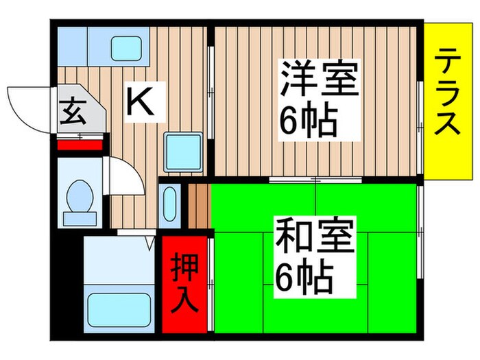 物件間取画像