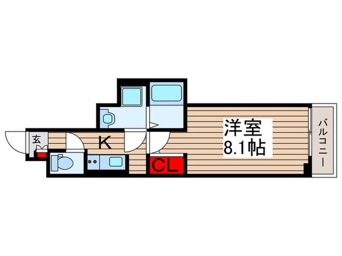 スアヴィス舎人の物件間取画像