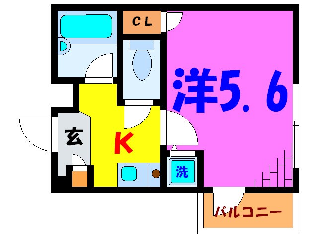 物件間取画像