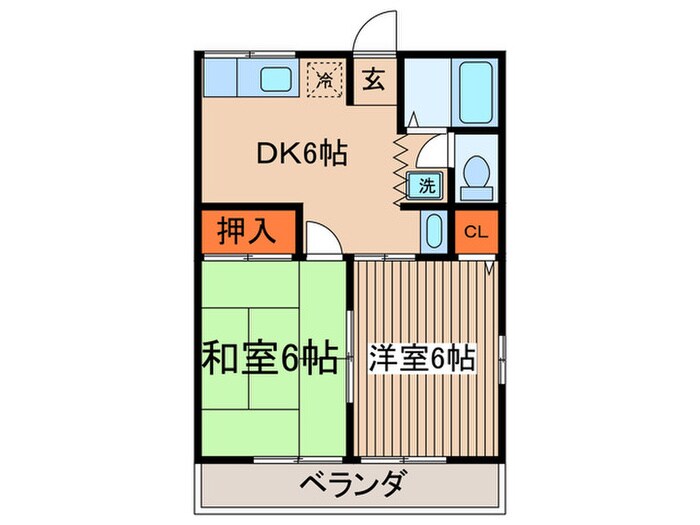 物件間取画像